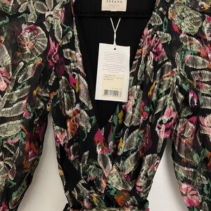 Sezane Robe Orchidée Dress